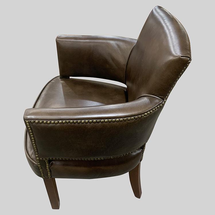 Стул New York Dining Chair RM натуральная кожа Antique Master - ракурс 4