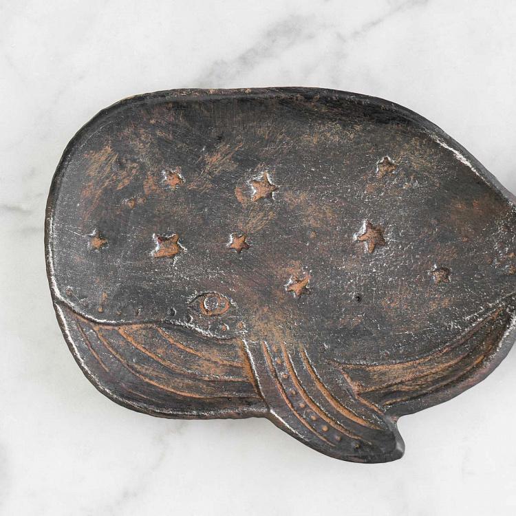 Подставка для мелочей и украшений Кит со звёздами Whale With Stars Trinket Tray