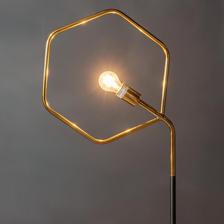 Торшер Семиугольник Heptagonal Floor Lamp