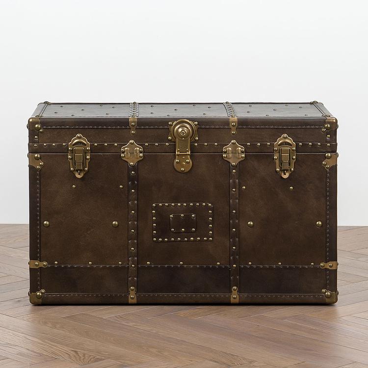 Сундук Tanker Trunk RM натуральная кожа Antique Master - ракурс 3