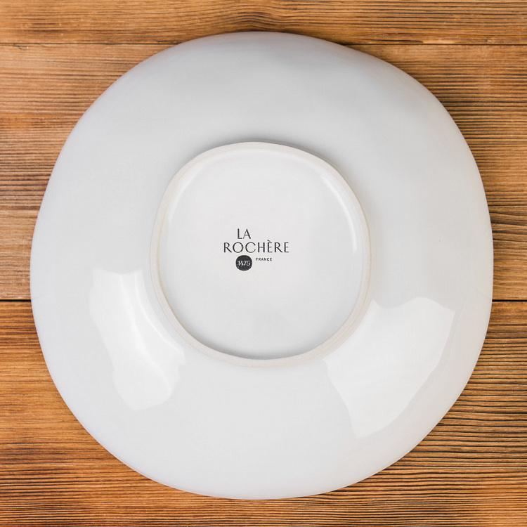 Тарелка для пасты Пчёлы Abeille Ceramic Ecru Pasta Plate