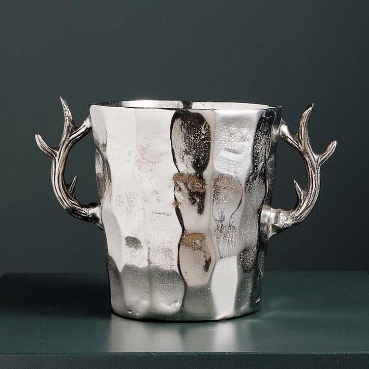 Ведро для льда с ручками в виде оленьих рогов Deer Antler Ice Bucket