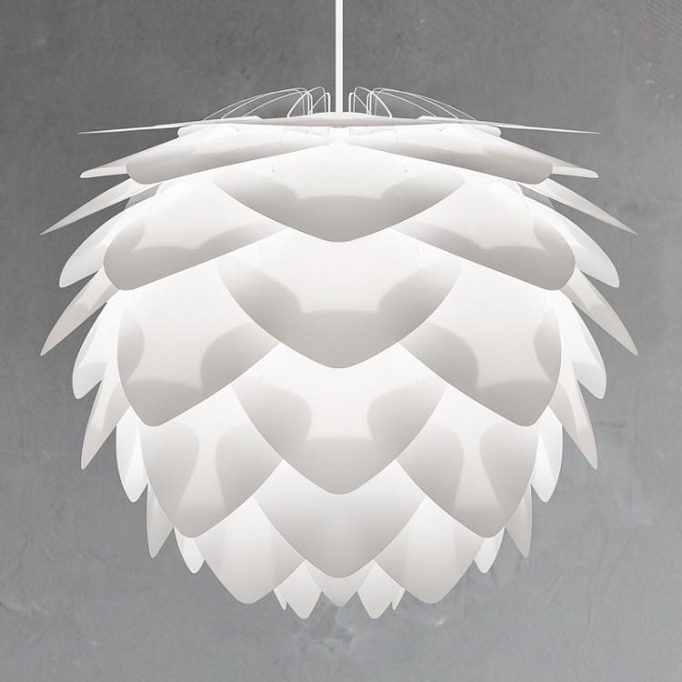 Подвесной светильник Сильвия на белом проводе, S Silvia Hanging Lamp With White Cord Mini