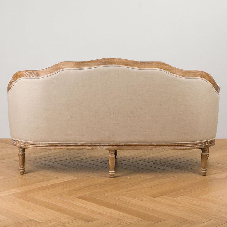 Двухместный диван Жан-Поль, песочные ножки Jean-Paul 2 Seater, Oak Sandwashed