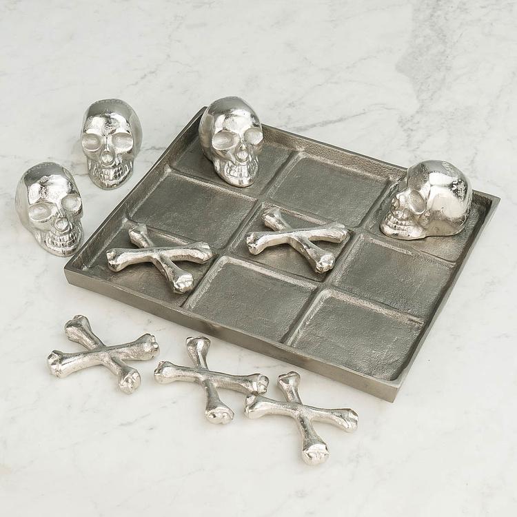 Настольная игра Крестики-нолики с черепами и костями Skull Tic Tac Toe