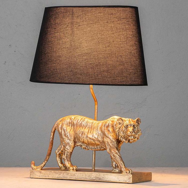 Настольная лампа Золотой тигр Table Lamp Golden Tiger