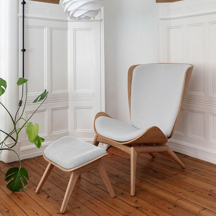 Кресло Читатель, светлые ножки The Reader Wing Chair, Oak