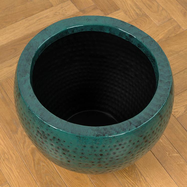 Кашпо Effectory Ron Classic Bowl Pot Jade Medium - ракурс 2
