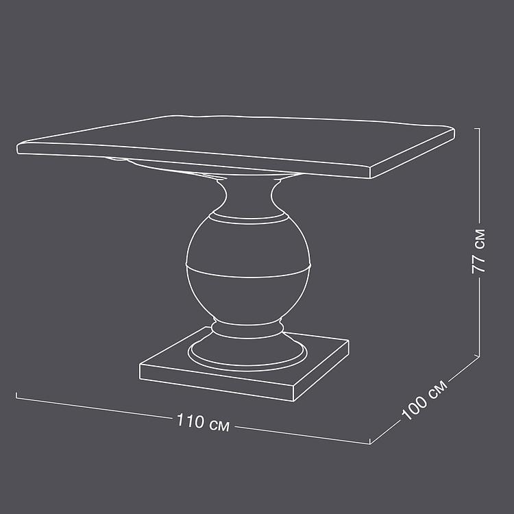 Обеденный стол Dining Table Faitiere 2 - ракурс 11