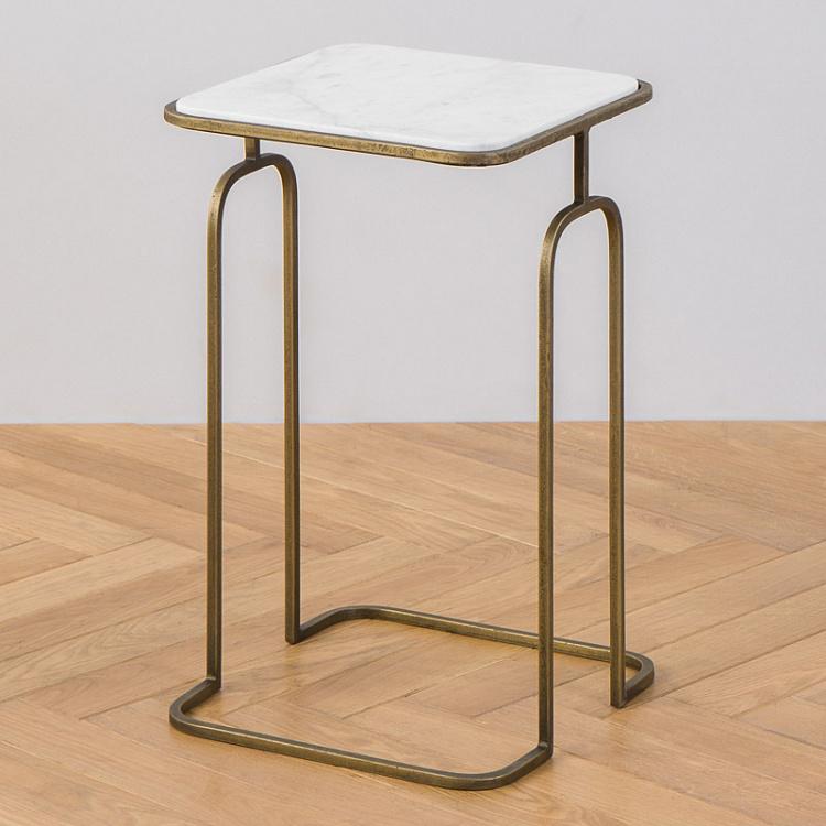 Wagner Marble Top Side Table