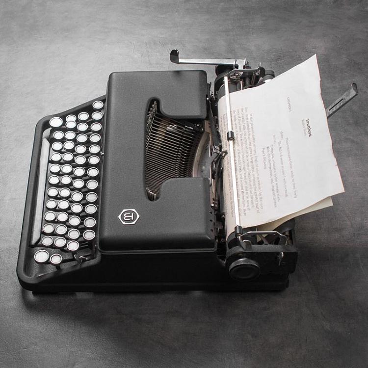 Винтажная печатная машинка Torpedo Vintage Typewriter Torpedo 1