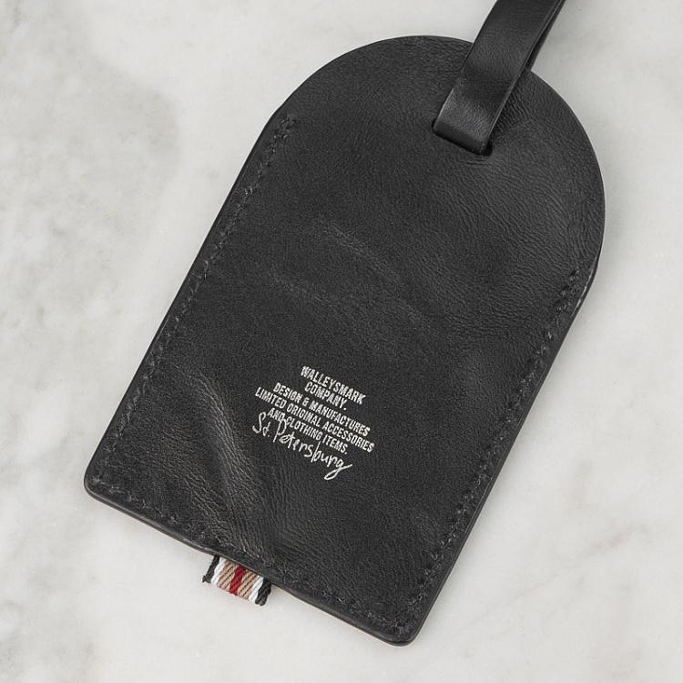 Кожаная багажная бирка Luggage Tag