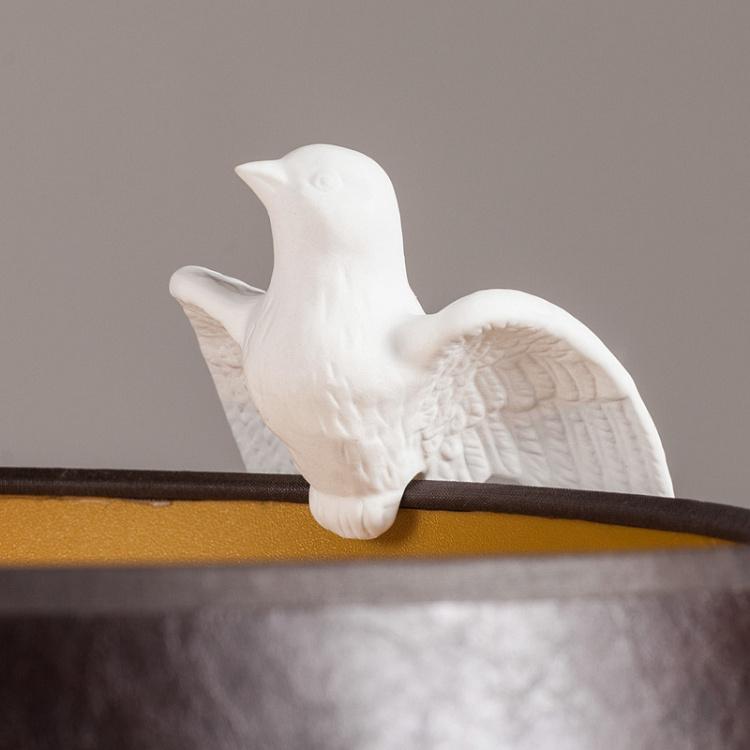 Фарфоровая фигурка Голубь дисконт9 Hanging Porcelain Dove Bird discount9