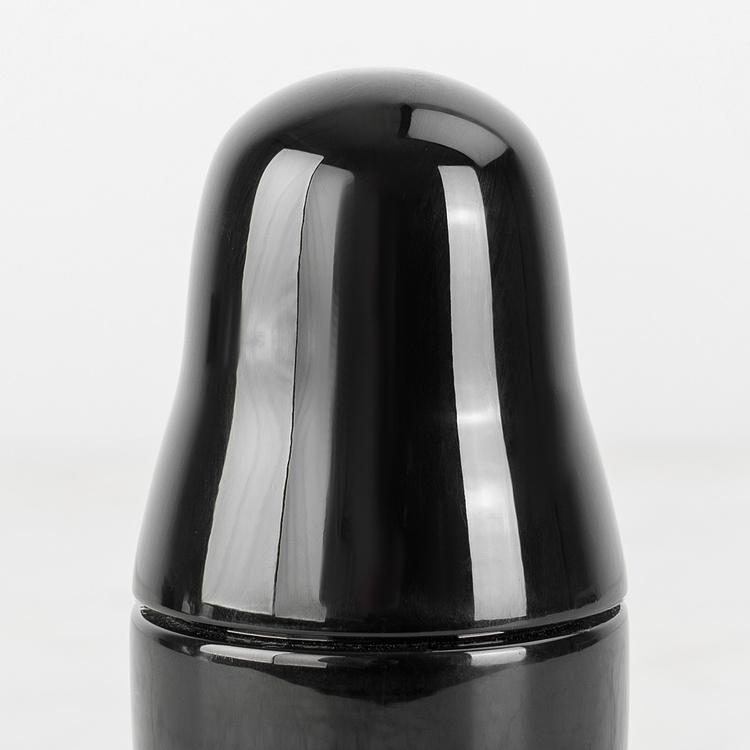 Мельница для специй Чёрная матрёшка Matryoshka Spice Mill Black