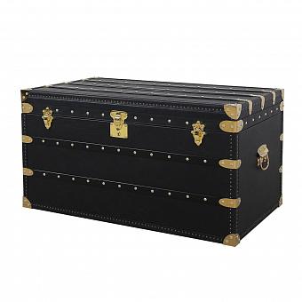 Сундук Mallorca Trunk A натуральная кожа Ebony Black