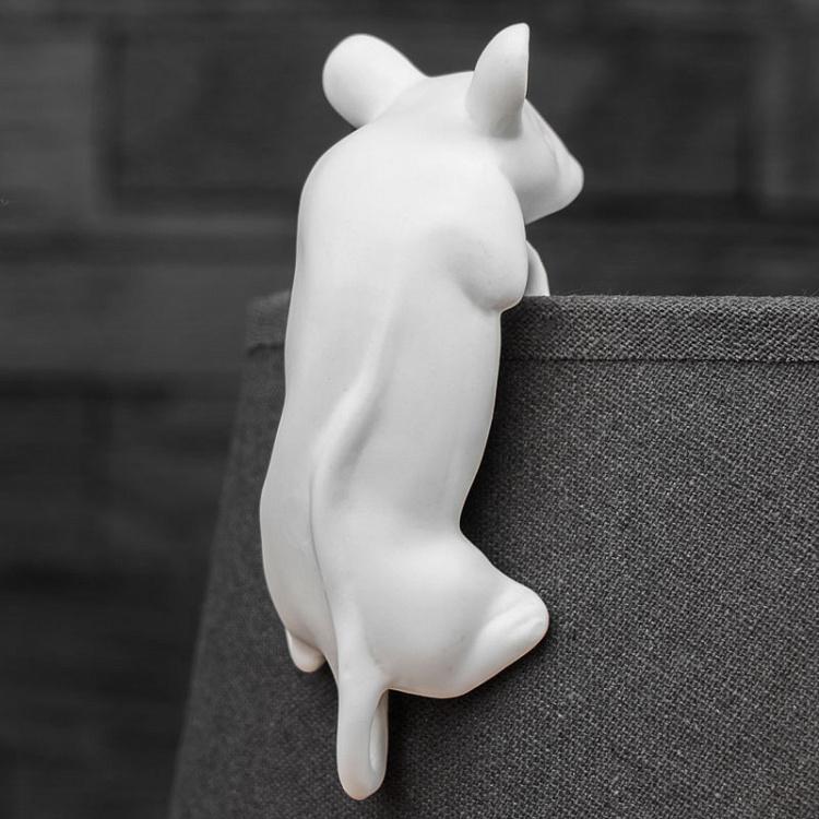 Фарфоровая фигурка Мышь Hanging Porcelain Mouse