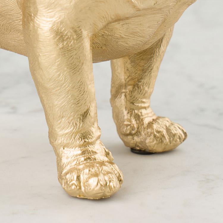 Золотая статуэтка Бульдог Bulldog Gold