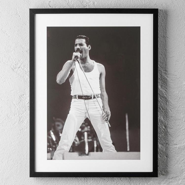 Фото-принт в раме Фредди Меркури Cadre Freddie Mercury