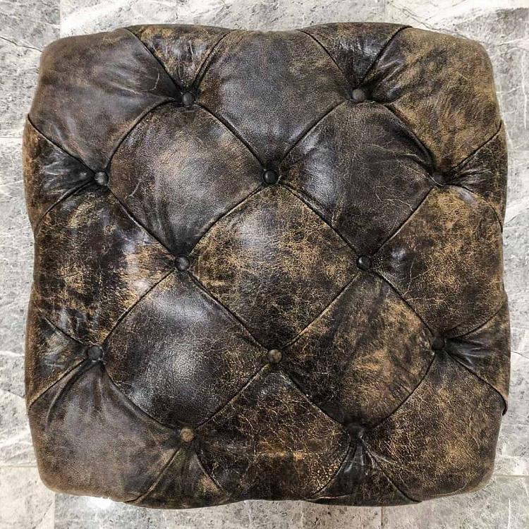 Квадратный пуфик Бенсон, S Benson Footstool Square Small