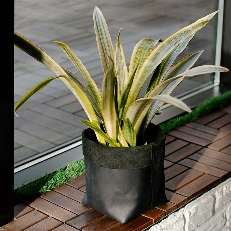 Кожаная корзина для хранения Leather Storage Basket