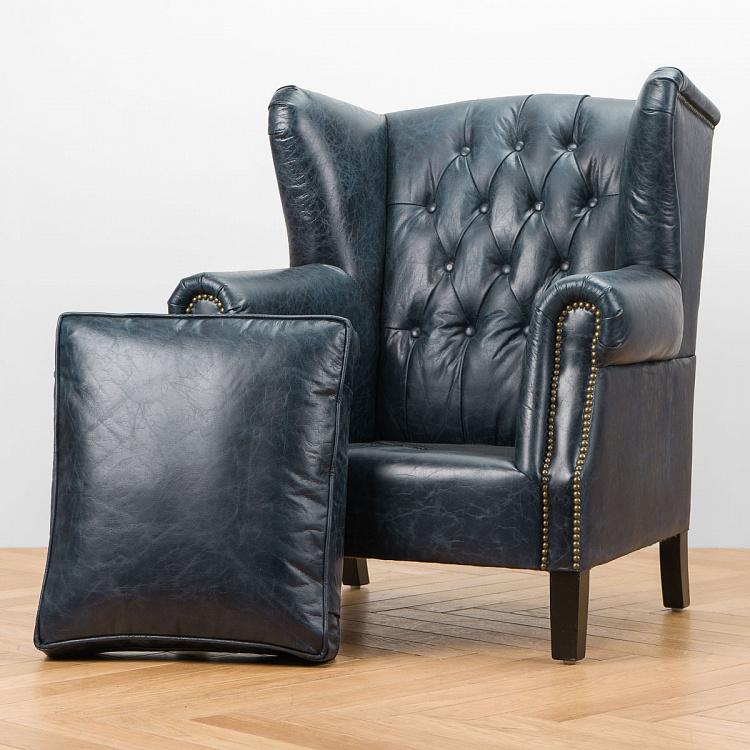 Кресло Парламент, чёрные ножки Parlament Armchair, Black Wood D