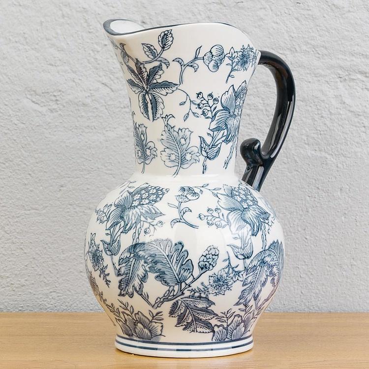 Кувшин с синей росписью Milk Jar Blue Painted