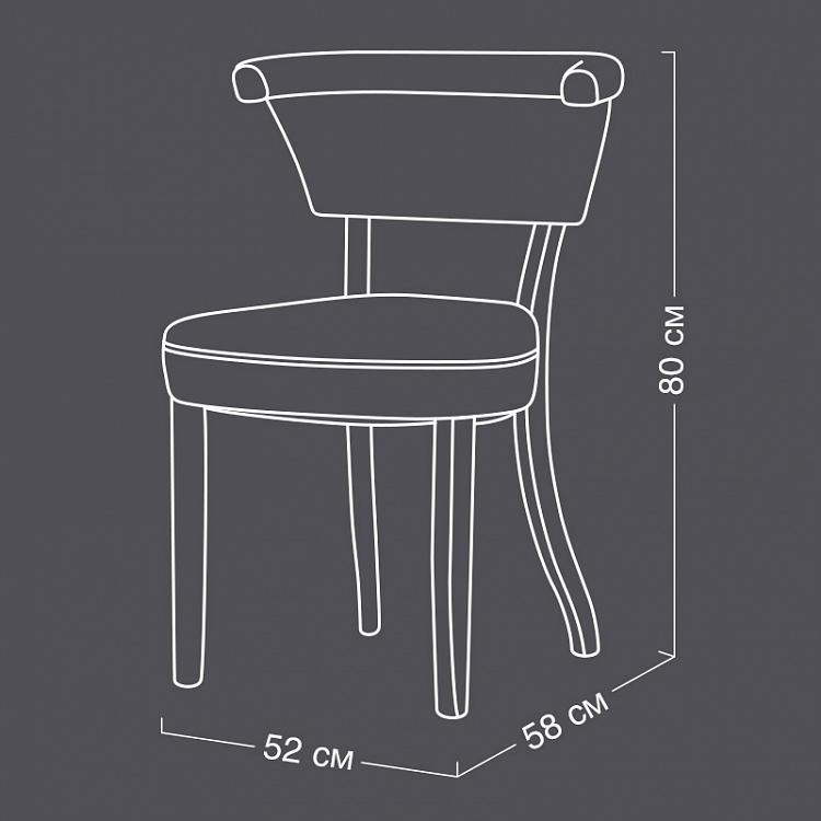 Стул Анджелес, светлые ножки Angeles Dining Chair, Weathered Oak