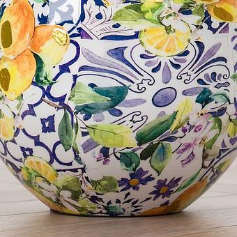Кашпо Effectory Savage Garden Bowl Pot Capri Medium - ракурс 8