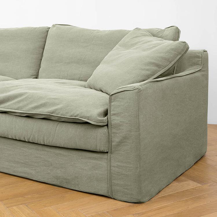 Трёхместный льняной диван Луизиана Louisiana 3 Seater Linen RM