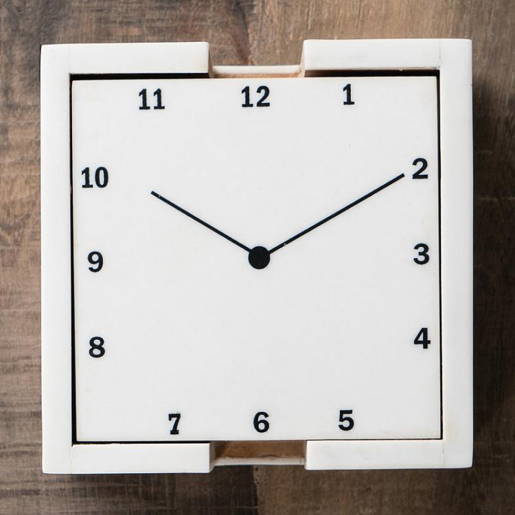 Набор из шести подставок под стаканы в футляре Часы Set Of 6 Coasters Clock In Case