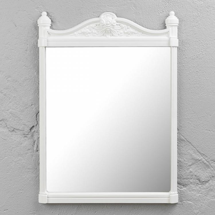 Зеркало Джорджиан в белой раме Georgian Mirror White Frame