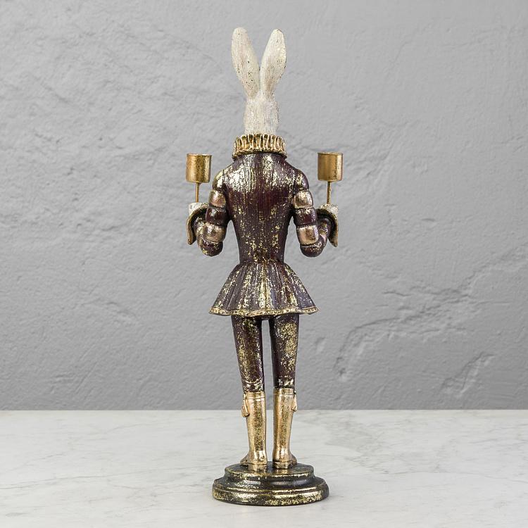 Подсвечник на две свечи Заяц Hare Double Candle Holder