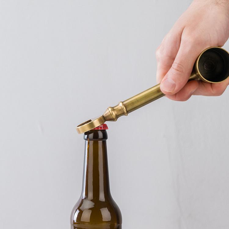 Открывашка с мерным колпачком и штопором Bottle Opener With Measuring Cap