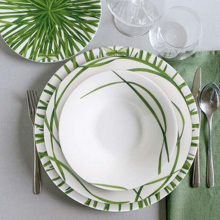 Суповая тарелка Зелёная жизнь Life In Green Soup Plate