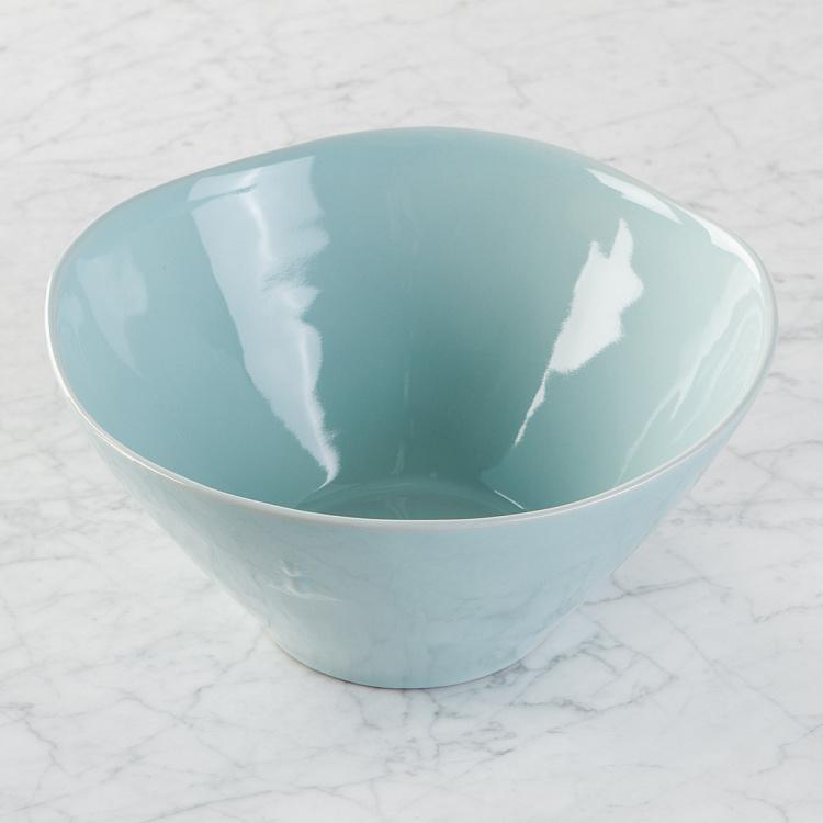 Голубая салатница Пчёлы Abeille Ceramic Blue Salad Bowl