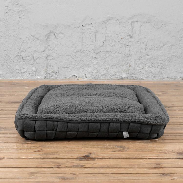 Серая лежанка для собак/кошек Квентин, L Quinten Dog Cushion Large, Grey