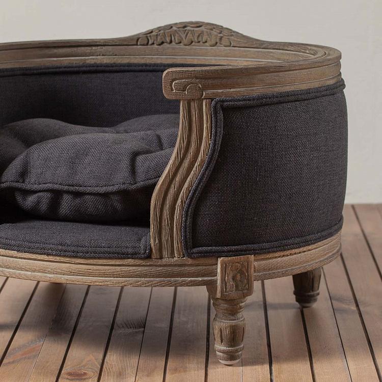 Тёмно-серый диван для собак/кошек Георг, S George Sofa Small, Anthracite Grey