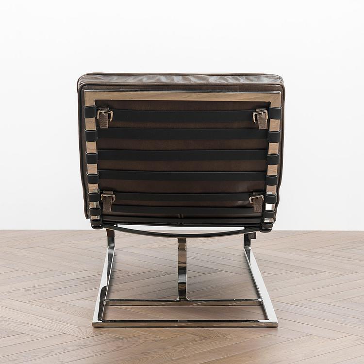 Шезлонг Toledo Lounge Chair RM натуральная кожа Antique Master - ракурс 5