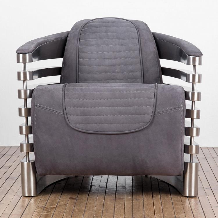 Кресло Марс MK5, матовая сталь Mars Armchair MK5, Brushed Steel