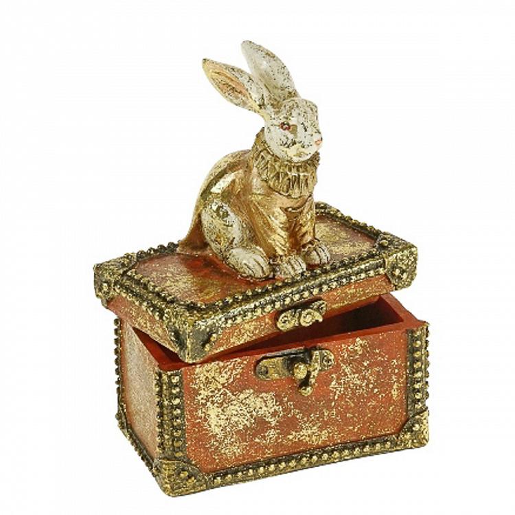 Шкатулка для украшений Кролик Флора Bunny Flora Jewellery Box Red