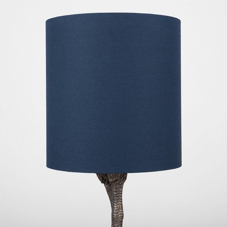 Настольная лампа с синим абажуром Кондор Lamp Anda With Shade