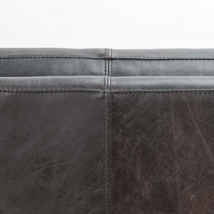 Двухместный диван Томми, чёрные ножки Tommy 2 Seater, Black Wood D