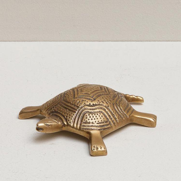 Brass Turtle With Mirror