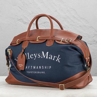 Дорожная сумка Walleysmark Weekender Bag хлопок Tarpaulin Navy