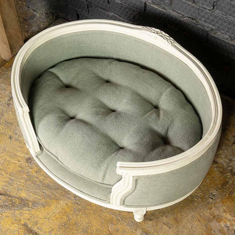 Серо-зелёный диван для собак/кошек Георг, M George Sofa Medium, Grey Green