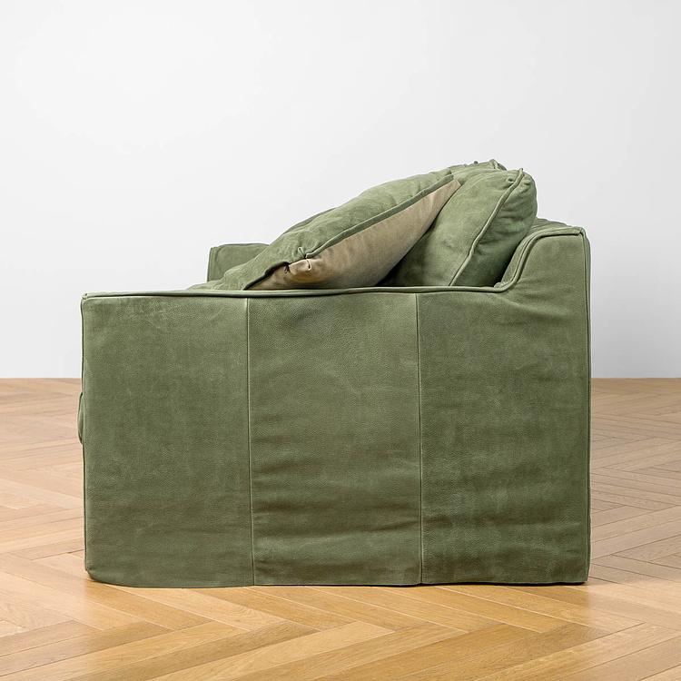 Трёхместный кожаный диван Луизиана Louisiana 3 Seater Leather RM