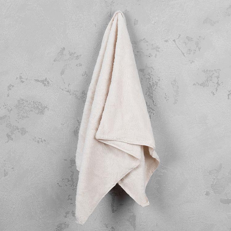Бежевое махровое полотенце для рук и лица Зефир, 50x100 см Super Marshmallow Hand Towel Beige 50x100 cm