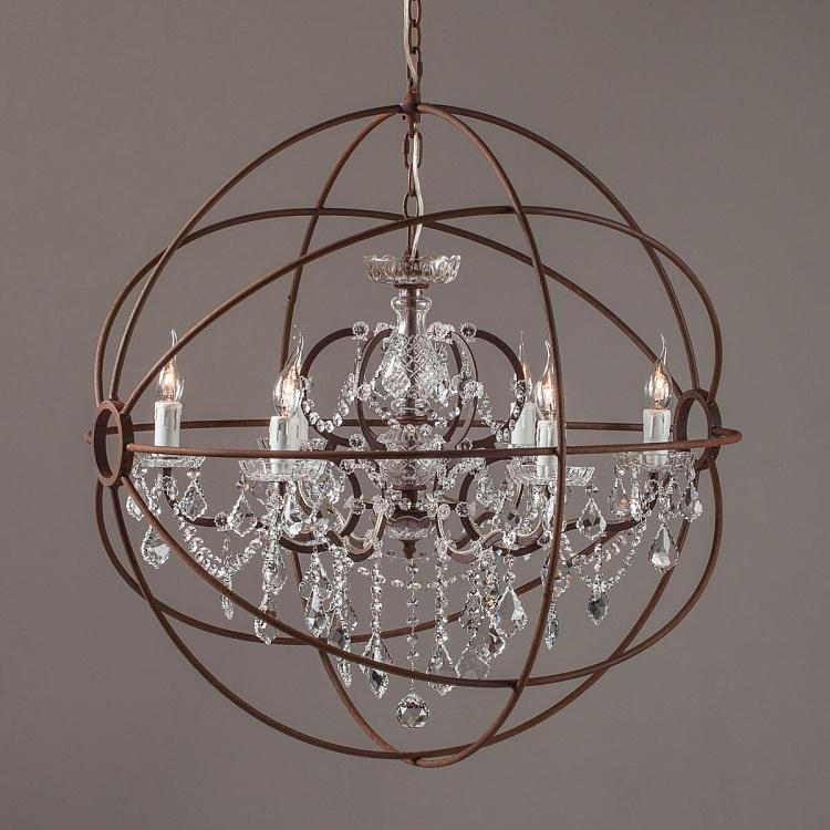 Хрустальная люстра с гироскопом 32 дюйма Gyro Crystal Chandelier 32 Inches