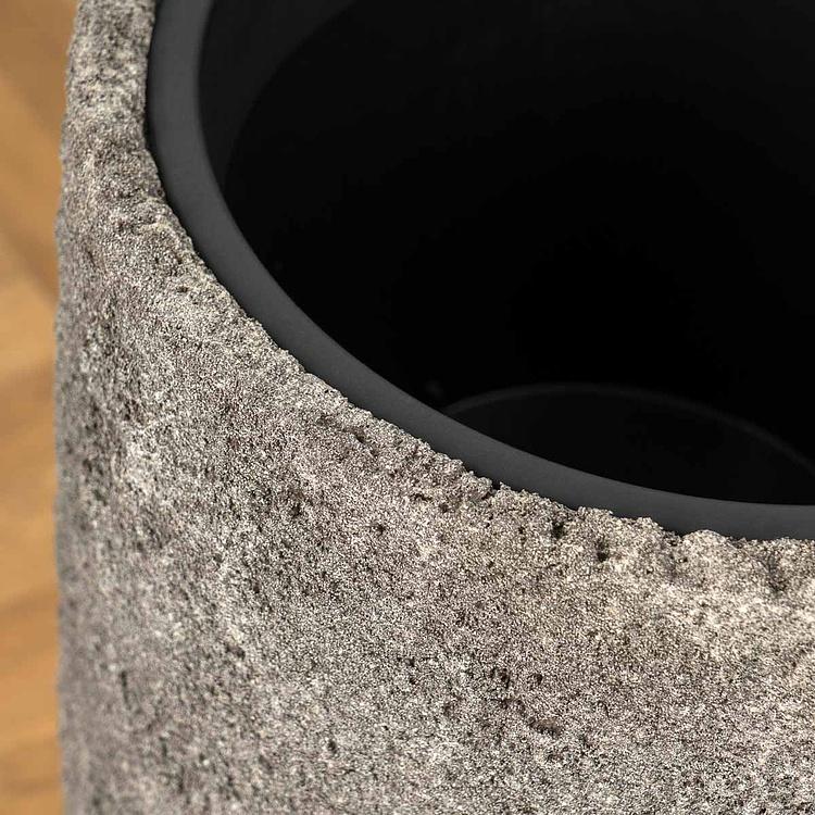 Кашпо Effectory Terra Tall Pot Grey Beige Large - ракурс 3