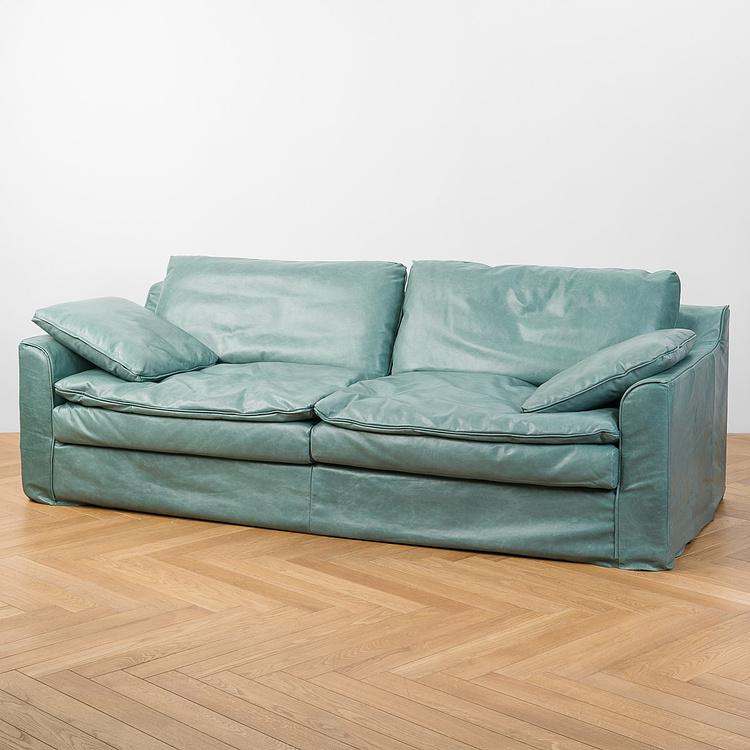 Трёхместный кожаный диван Луизиана Louisiana 3 Seater Leather RM